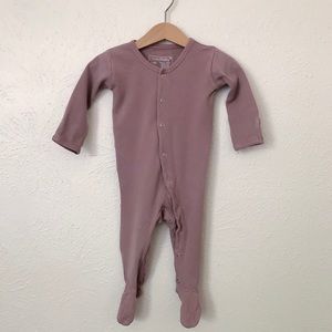 L’oved Baby Organic Footed Onesie